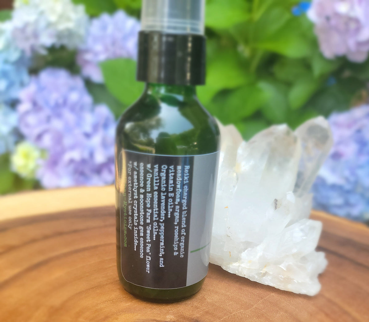Mental R&R/ Sleep- Aromatherapy Gem/ Flower Essence Spray "Myst"