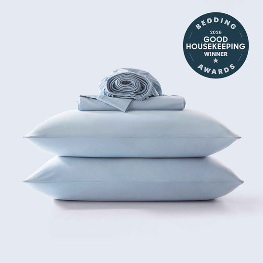 Cool Zone Cooling Sheet Set for a cooler sleep setup