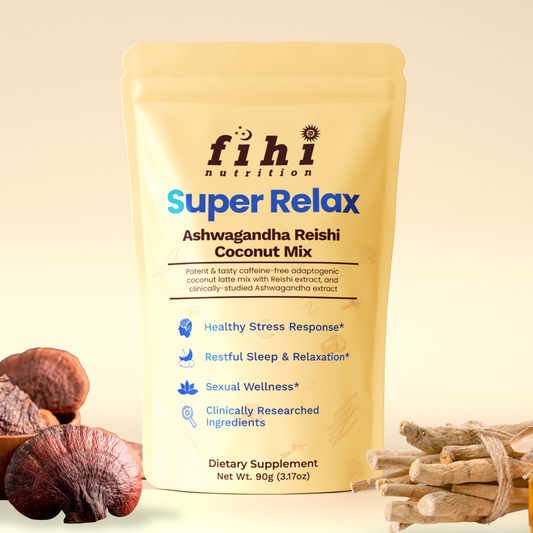 Super Relax - Ashwagandha Reishi Coconut Latte