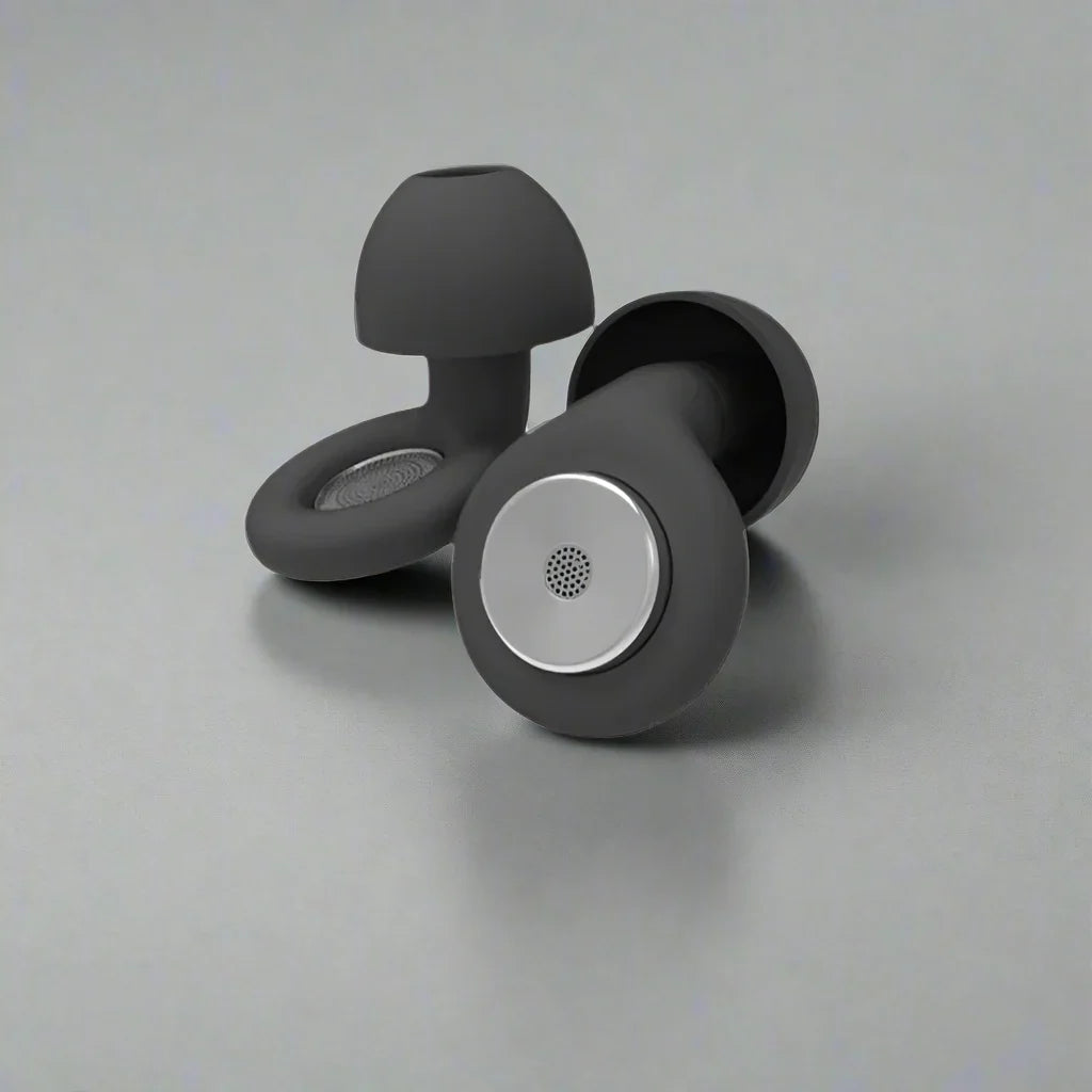 🛏️ Silicone Sleep Ear Plugs – Waterproof, Noise Reduction